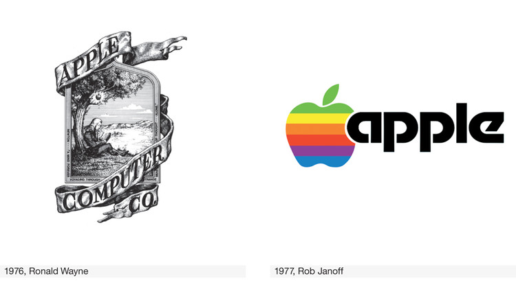 First Apple computer logo Wallpaper