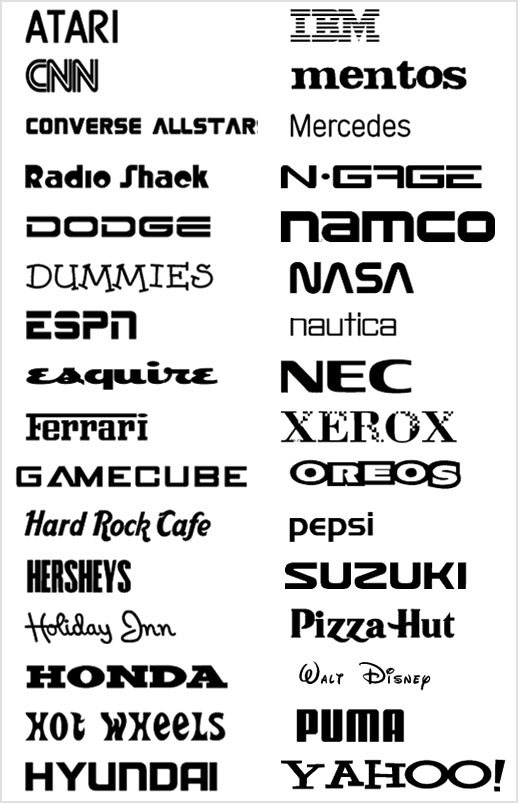 Logo fonts Wallpaper