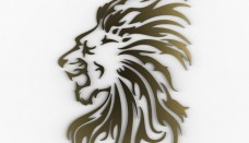 Lion 3D logo