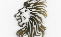 Lion 3D logo