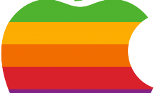 Rainbow Apple logo