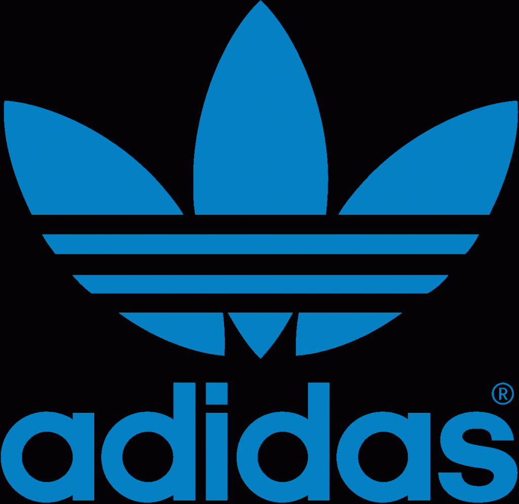 Adidas Logo Blue -Logo Brands For Free HD 3D