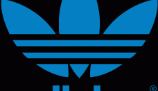 Adidas Logo Blue