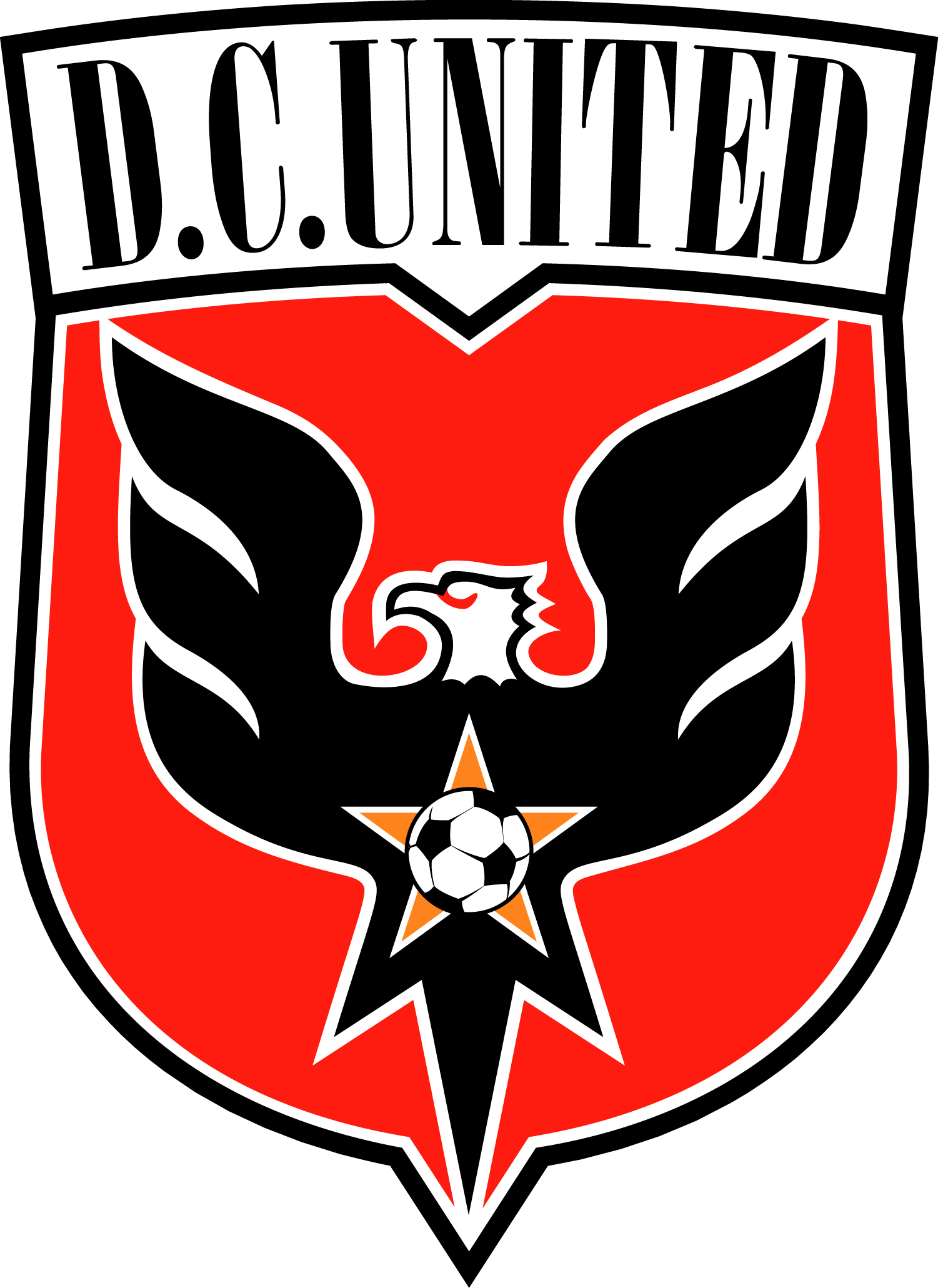 DC United Football Club Logo Wallpaper