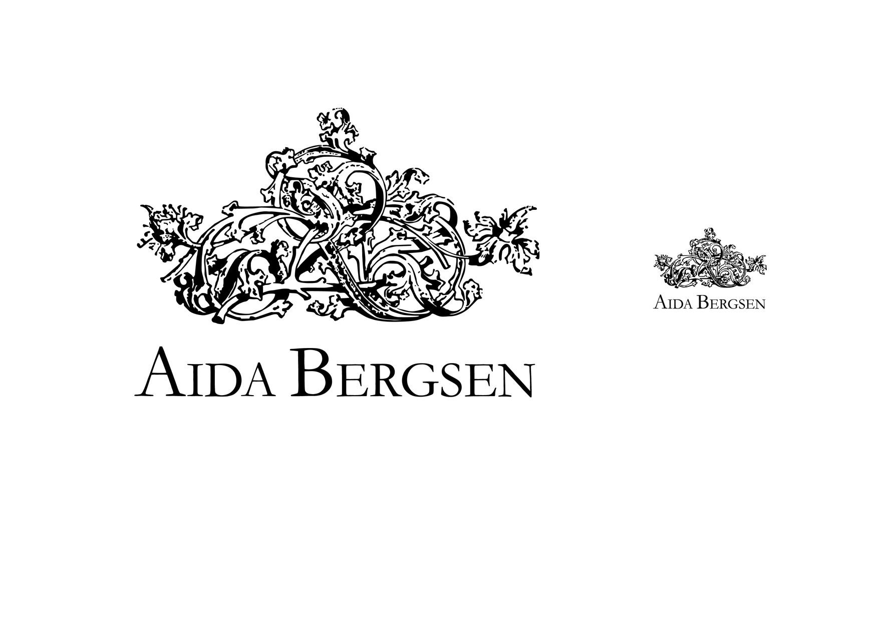 Aida Bergsen Logo Wallpaper